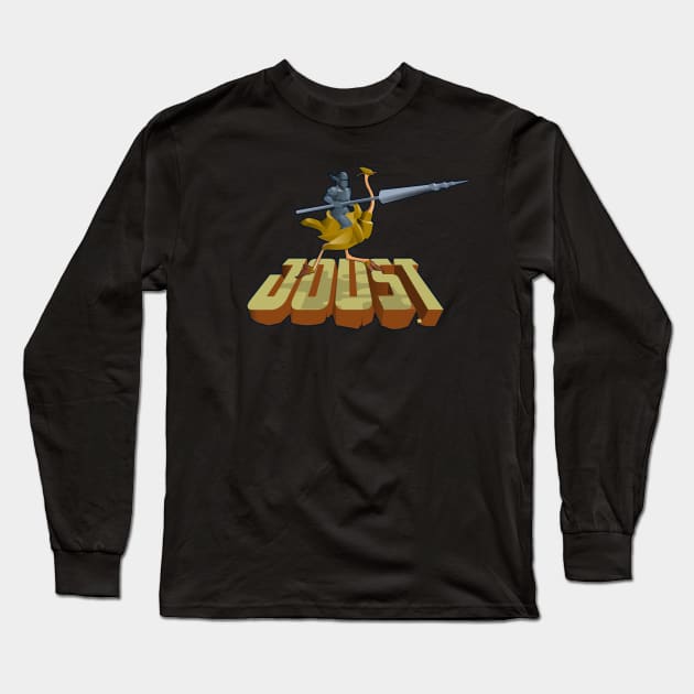 Jousting on my ostrich, that's the way I like it. Long Sleeve T-Shirt by vhzc